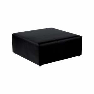 Pouf carré 1000x1000  - NOIR