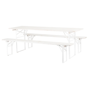 Table Pyla 220X70 + 2 Bancs Pyla 220 x 25 cm