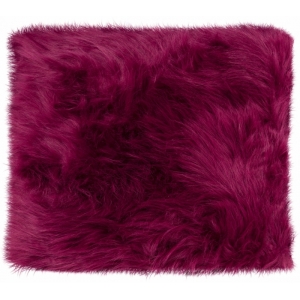 Coussins Furry 45 x 45 fushia