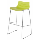 Tabourets Leaf green