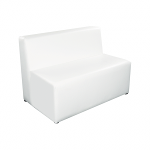 Chauffeuse Nikki L 120 - Blanc 