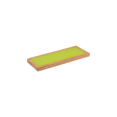 Plateau Sherwood 33 x 13 + plaque lime