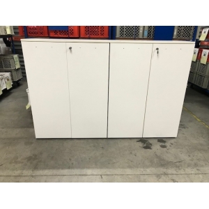 Armoire Mi-Haute + 2 Etagères  