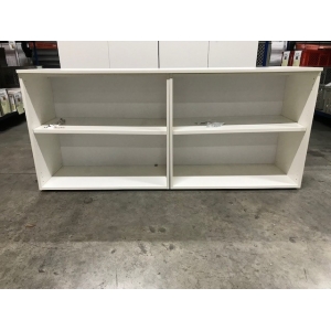 Cet ensemble de 2 armoires Mi-Haute  1 Etagère