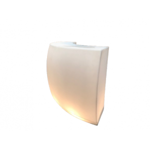 Bar courbe fiesta blanc par Archirivolto