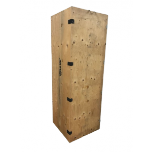 caisse de rangement Bois 67x67.5x203.5 cm