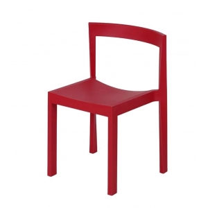 Chaise Cubik - rouge 