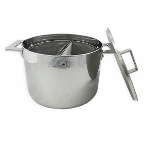 cocotte attika  24cm H 18cm + passoire dia 24 pour pates (2 demi)  