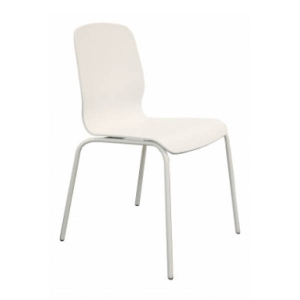 Chaise glamour blanc