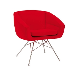 Fauteuil aiko rouge