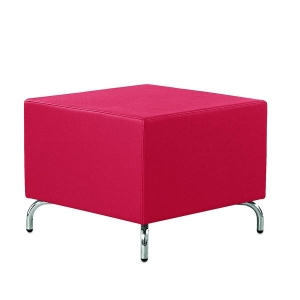 Pouf cadiz rouge
