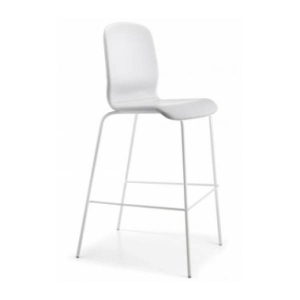 Tabouret glamour blanc