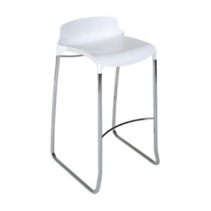Tabouret winter blanc