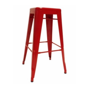 Tabouret factory Rouge