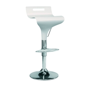 Tabouret moos blanc