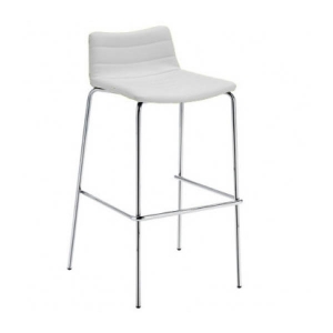 Tabouret amalfi bar blanc