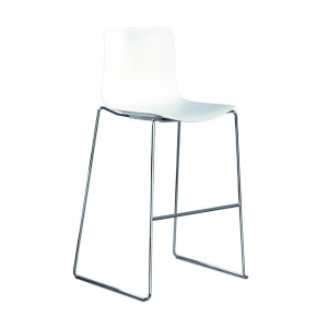 Tabouret catifa bar blanc
