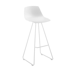 Tabouret miunn bar blanc