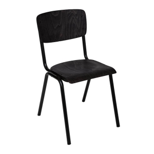 Chaise school noire