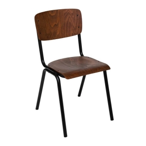 Chaise school bois