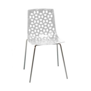 Chaise tess blanc