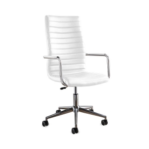 Chaise amalfi office m/a blanc