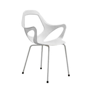 Chaise delta blanc