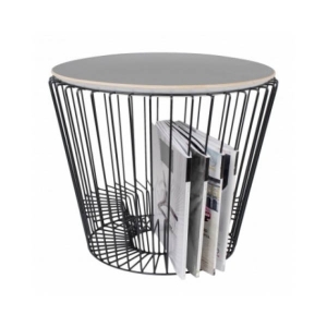 Table pénélope - 40x50 plateau gris