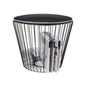 Table pénélope - 40x50 plateau noir