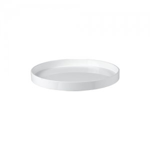 Plateau blanc rond - Dia 40cm