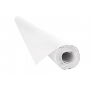Nappe papier 120x1000 blanc le rouleau
