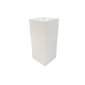 Stèle come h90 blanc