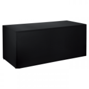 Buffet Box H90 200x90 - Noir