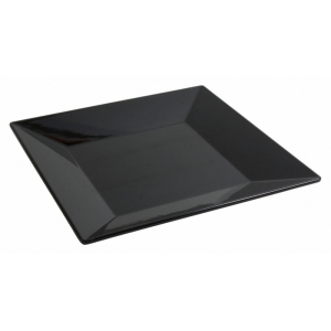Plat Quadrat 46x46 cm Noir 